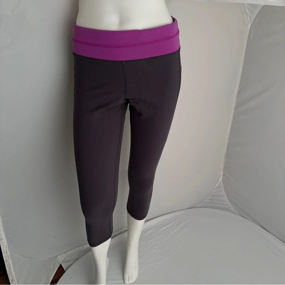 Champion gray and purple leggings L